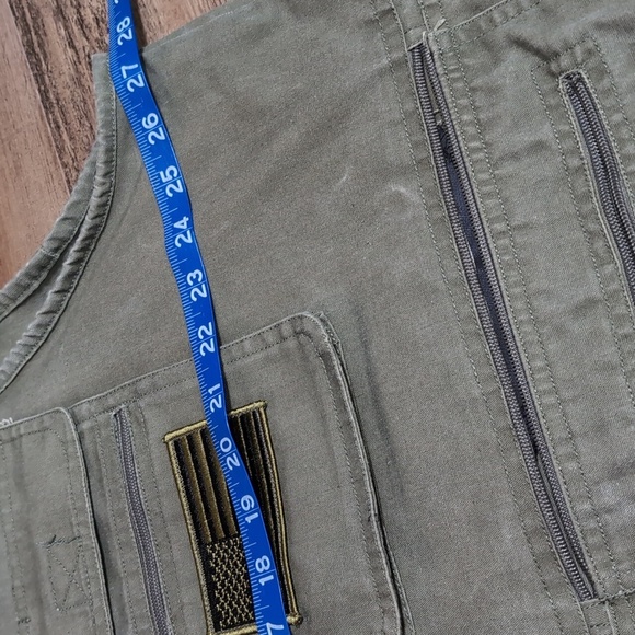 Bluestone Outback Reactor Concealed Carry Vest XL Olive GreenTactical 14 Pockets - Picture 9 of 12